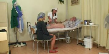 sexy nurse loves grandpa