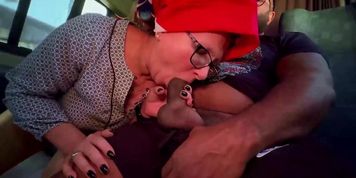 Mature picked up from street for BBC anal