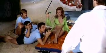 Claudie Lange Bikini Scene  in Crossplot