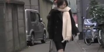 Careless dressed up girl getting surprised by some lusty sharking chap