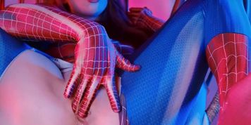 Spiderman sunflower spidergirl