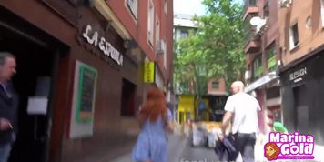 Innocent Girl Blue Dress Cumwalk
