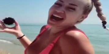 Greek sexy Tik Tok girl