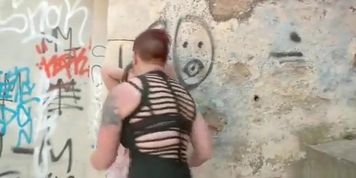 Busty slave group fucked in pool bar