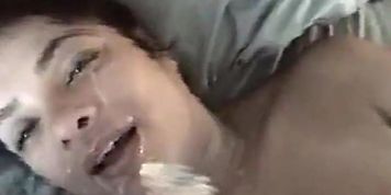 girls spoonfed facial