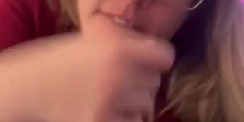Library mother sucking BBC bull