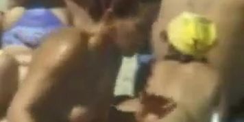 Topless Thong Bikini 03