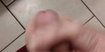 First cumshot (Big_White_Dick_)