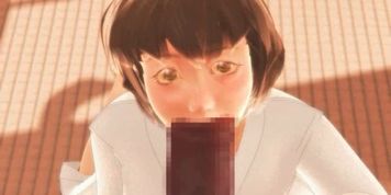 Hentai karate girl gagging on a massive dick in 3d