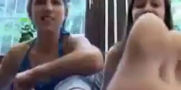 Anna and Simone Foot Tease (Nestee Shy)