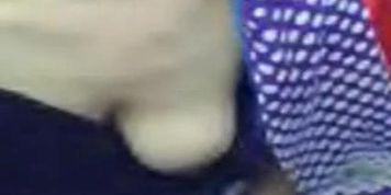 Indonesian maid in hong kong showcase tits on cam