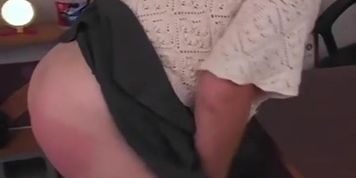 Spanking with BBW Ass