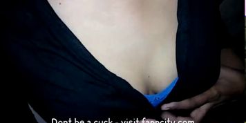 Hairy teen plays with pussy - video 1