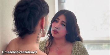 Chilena Tetona Enga&ntilde;a A Su Pareja Cuckhold