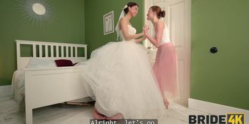 BRIDE4K. Crazy Russian wedding sex