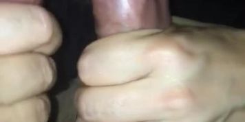 Double barrel homemade blowjob