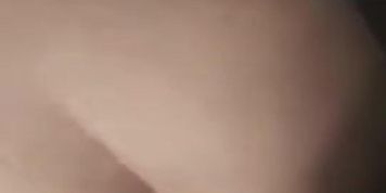 My BBC friend fucking my asshole for the first time
