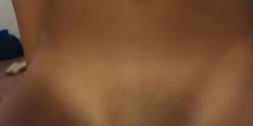 Asian girlfriend riding