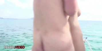 Sexy Japanese Babes Savoring Intense Creampies At A Steamy Beach Orgy