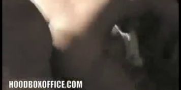Pimpin P fucks crazy black bitch out jail in ass - video 1