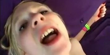 Bisexual Britni Blonde Bimbo cum hungry teen
