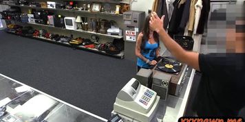Sexy chick gave up her pussy to get fucked for money