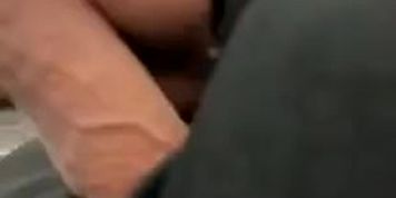 Jerk bbc by African teen