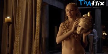 Brooke Harman Breasts Scene  in Spartacus