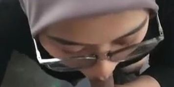 Minah Tudung Doggystyle Berdiri