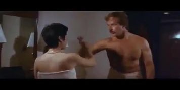 "The Challenge Of The Tiger(1980)" ballbusting kick
