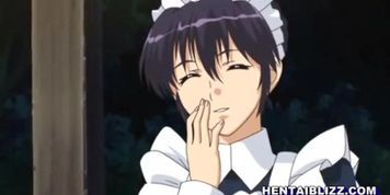 Japanese Hentai Maid Self Masturbating