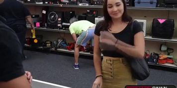 School girl flashes boobs and gets pounded in exchange of cash
