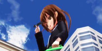[Giantess MMD] Fumizuki Collecting (by gonzres)