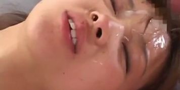 Japanese lesbians swapping cum