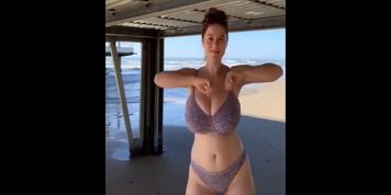 Beach Girl - Big Tits