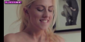 Blonde college student escort sex