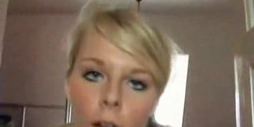 Cumming in mouth of teen Heidi from Germany 