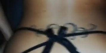 GF FUCKED by my thick dick with butt plugg 1st time EVER!! 