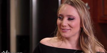 GIRLSWAY Angela White Can't Move On From Her Ex AJ Applegate (A J Applegate, A.J. Applegate, Kaylee Evans)
