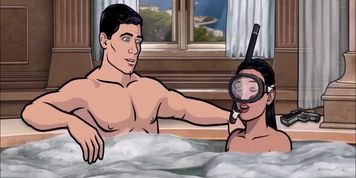 BLOWJOB UNDERWATER CARTOON - under water blowjob erotic-cartoon ARCHER 01 - bathroom wife fellatio