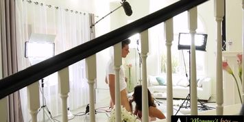 MOMMY'S BOY - Horny Sexy GILF Keli Richards Be RAW SMASHED By Stepson's Hung Best Friend