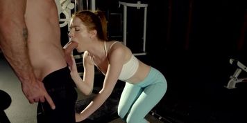 Redhead Creampie (Pepper Hart, heart-shaped)