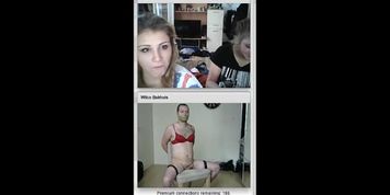 Omegle Bondage - Getting Humiliated by Teen Babes