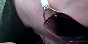 Good Ole Road head, wife takes it in the throat