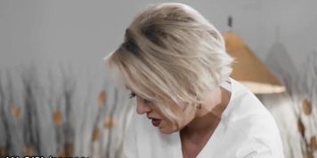 AllGirlMassage Lesbian Step-Daughters Massage MILF Mommy! (Carolina Sweets, Kenna James)