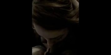 Puddems redhead blowjob and swallow