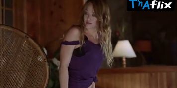 Hilary Duff Underwear Scene  in What Goes Up