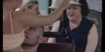 Wickedly hot Latina girl fucked in public bus