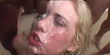 facials and bukkake quick-cut