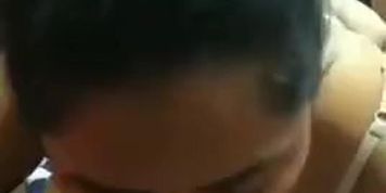 Newly married indian wife loves sucking and choking